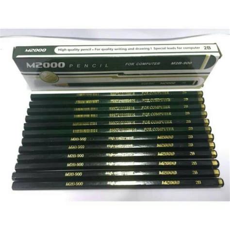 Jual Pensil M2000 Pensil Karakter 1 Pack 12 Pcs Shopee Indonesia