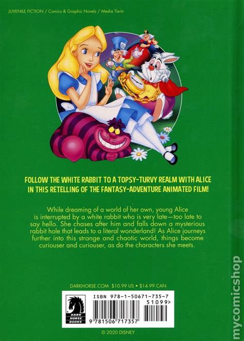 Disney Alice In Wonderland The Story Of The Movie In Comics Hc 2020
