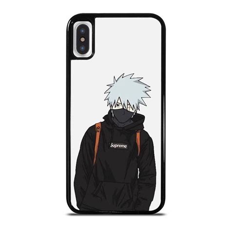 Kakashi Supreme Naruto Iphone X Case Best Custom Phone Cover Cool