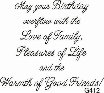 Birthday Quotes Card Greeting Sentiments Cards Friends