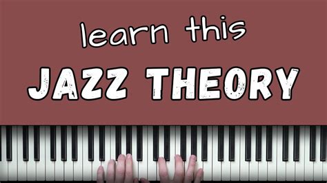 The First Bit Of Jazz Theory You Should Learn Youtube