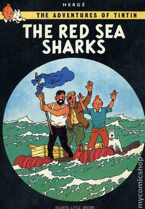 Adventures Of Tintin The Red Sea Sharks Gn 1976 Lbc Comic Books