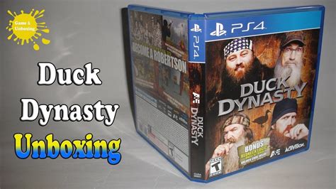 Duck Dynasty Ps4 Unboxing And Overview Youtube
