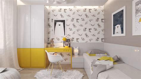 Yellow Kids Rooms How To Use And Combine Bright Decor Readvicereadvice