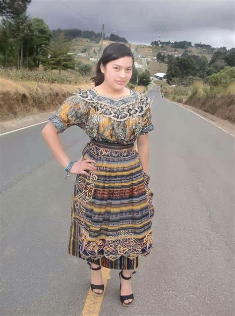 Trajes T Picos De Guatemala Folk Costume Costumes Short Sleeve Dresses Dresses With Sleeves