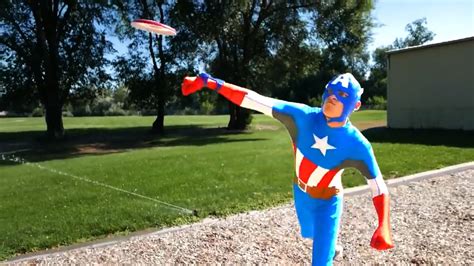 Captain America Real Life Youtube