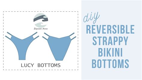 Diy Reversible Strappy Bikini Bottoms With Pdf Pattern Katie
