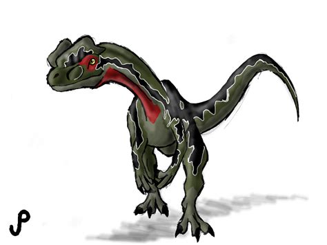 Jurassic Park Dilophosaurus By Alien Psychopath On Deviantart