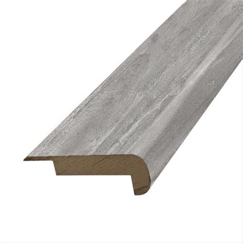 Can be used with flooring up to 16mm. Pergo Extreme Tile Options Flush Stair Nose | Gray Expose ...