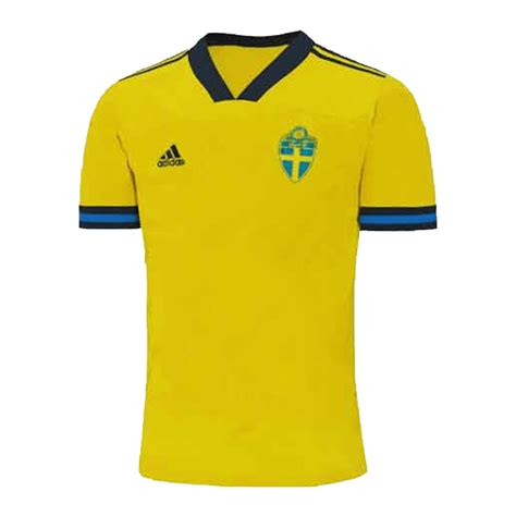 Camiseta De Futbol Local Hombre Suecia 2020 Version Replica Camisetasfutbolcn