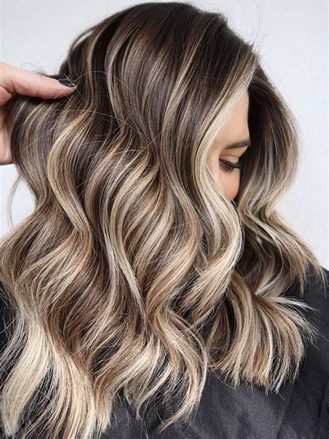 20 Stunning Examples Of Summer Hair Highlights For 2020 Brown Hair With