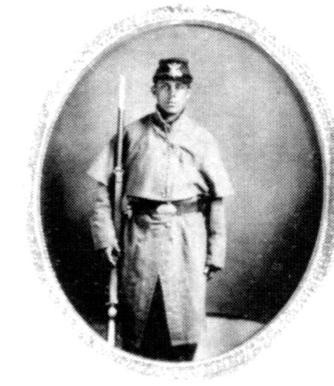 Federal Soldier Wearing An Infantrymans Greatcoat Old Fashioned