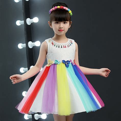 Buy Childrens Dress Peng Peng Princess Skirt 2021 Summer New Girls