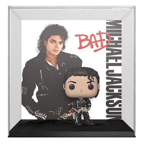 Michael Jackson Funko Pop Albums Vinyl Figura Bad 9 Cm Fanbase Webshop