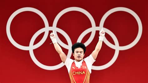 Weightlifter Hou Zhihui Wins Second Gold For Team China In Tokyo 2020