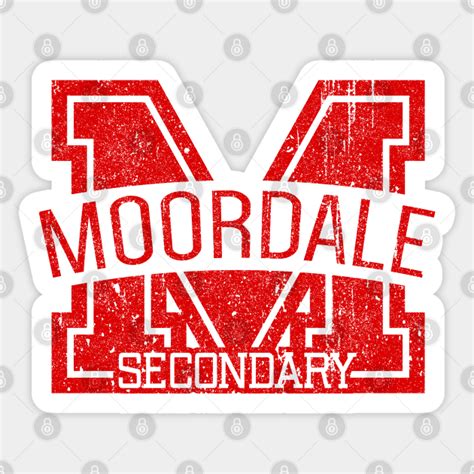 Moordale Secondary School Variant Sex Education Netflix Sticker Teepublic Au