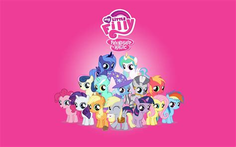 Пони Мультфильм Минимализм My Little Pony Оформление Windows 78