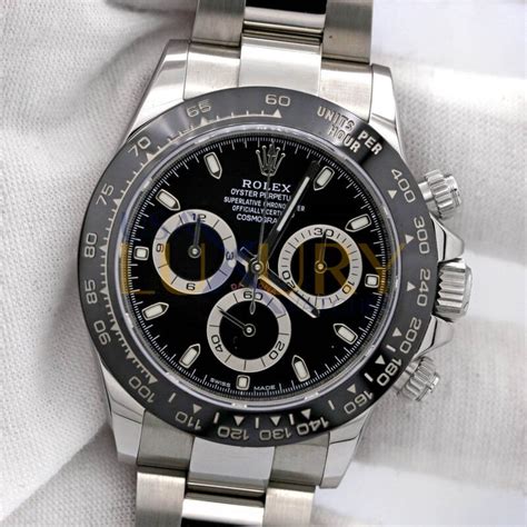 Rolex Cosmograph Daytona 116500ln Black Stainless Steel Mens Watch