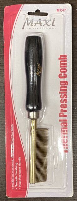 Thermal Pressing Comb Copper Maxi Heat Resistant Handle Straightening
