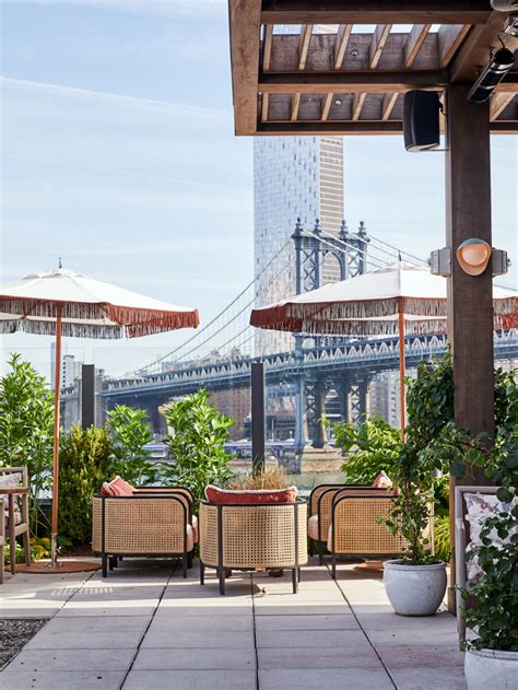 Soho House Adds Colourful Rooftop To Dumbo House In Brooklyn Outdoor