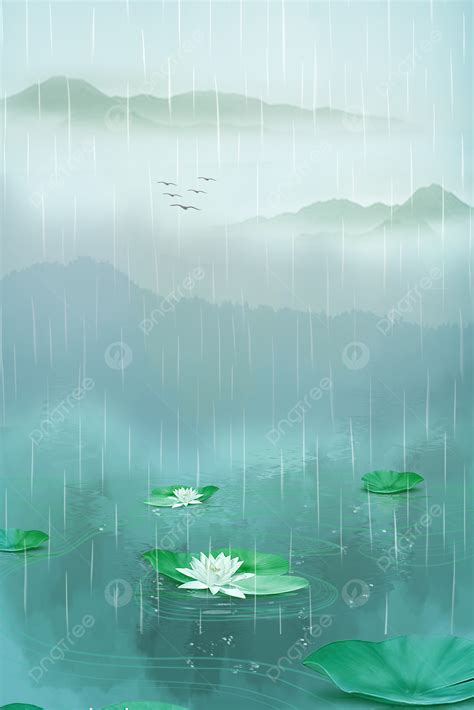 Ching Ming Festival Rainy Day Poster Background Wallpaper Image For Free Download Pngtree
