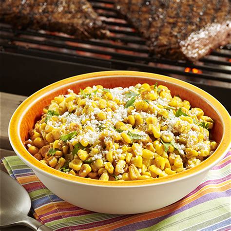 The corn is grilled to charred juiciness then slathered with a creamy chili, cilantro, lime sauce then for this elote recipe, i wanted mexican elote that was delicious and easy. Mexican Street Corn Salad | Ready Set Eat