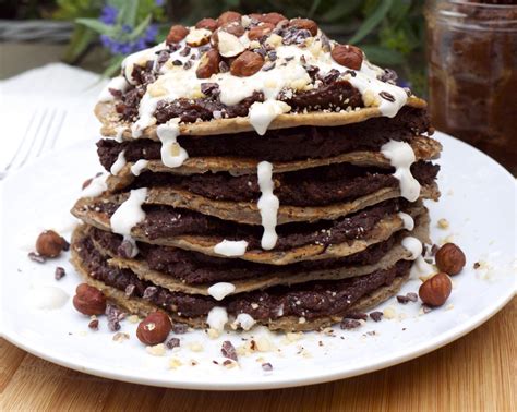 Nutella Pancakes With Maple Cream Rosanna Davison Nutrition