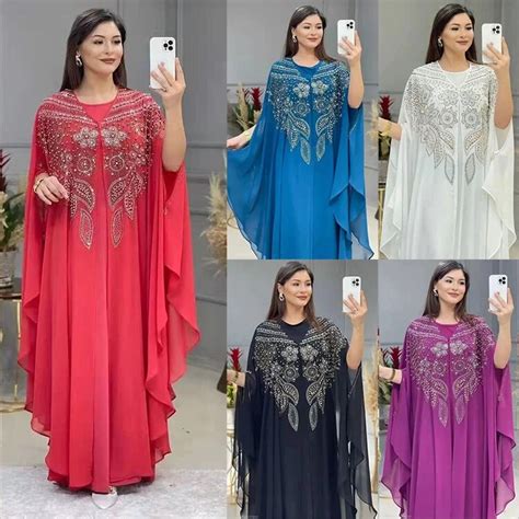 abayas robe de luxe en mousseline de soie pour femme musulmane caftan marocain tenue de ixde