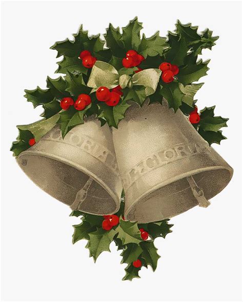 Vintage Christmas Cliparts Vintage Christmas Bells Clipart Hd Png