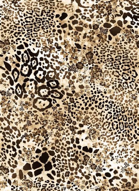 Leopard Print Repositionable Removable Wallpaper Peel And Stick Etsy In