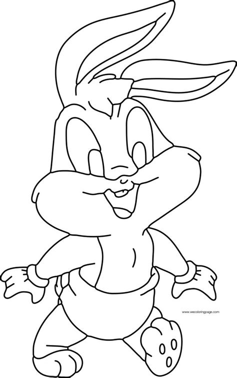 Baby Bugs Bunny Coloring Coloring Pages