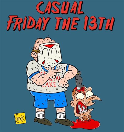 Casual Friday The 13th By Cowtoon On Deviantart
