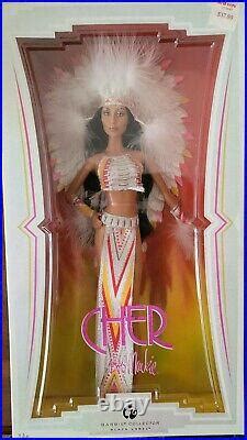 Cher Bob Mackie Barbie Black Label Collection Rare Half Breed Native