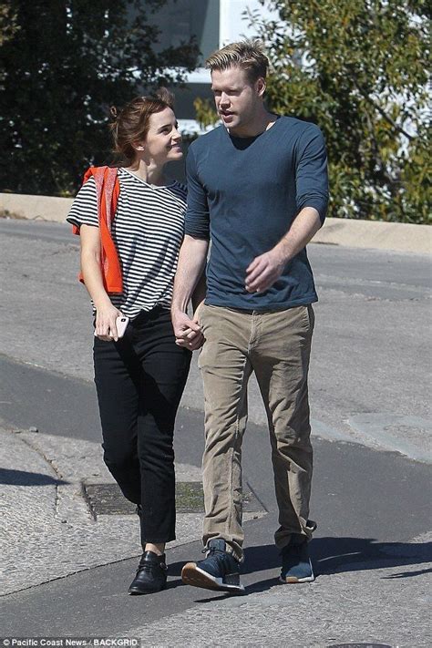 Felton's comments come amid reports that watson is going all in with her rumored boyfriend leo robinton, 31. Emma Watson holds hands with Glee's Chord Overstreet in ...