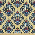 Damask Fabric by the Yard, Antique Design Baroque Traditional Medieval ...