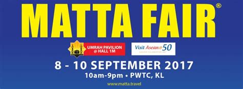 Exhibition hall 4 & 5, kuala lumpur convention centre, 50888 kuala lumpur. Matta Fair 2017 (Kuala Lumpur)