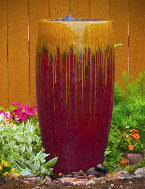 Vase Water Fountain Outdoor Fountain Design Ideas