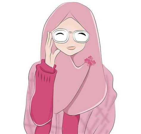 29 Contoh Gambar Kartun Hijab Gambar Kartun Ku