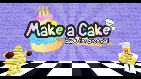 Playing Make A Cake Roblox Youtube
