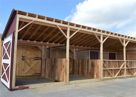 3 Stall Horse Barn Our Monitor Style Horse Barns Gives You Stall