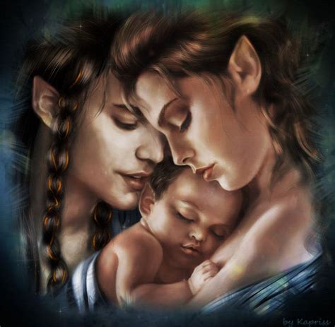 Fingon With His Wife And Son Gil Galad Gil Galad Middle Earth Art Elves