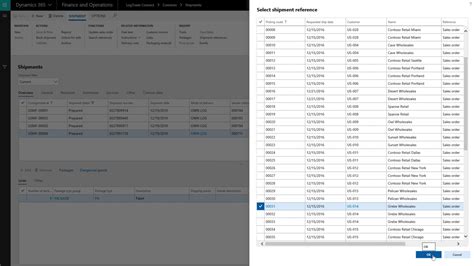 Create Consignment Logtrade Connect For Microsoft Dynamics 365