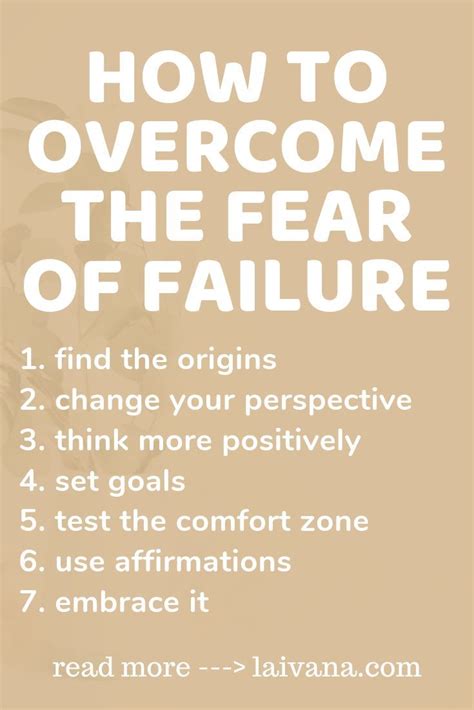 How To Overcome Your Fear Of Failure 7 Helpful Strategies How To