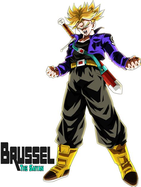 My theory is that this is some false super saiyan god form caused by the sequential transfer of saiyan energy into trunks. Super Saiyan Future Trunks by BrusselTheSaiyan | Future ...