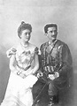 Danilo II Petrovic Niegosc del Montenegro con la fidanzata e poi moglie ...