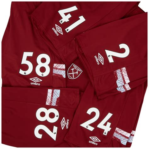 2022-23 West Ham Player Issue Home Shorts