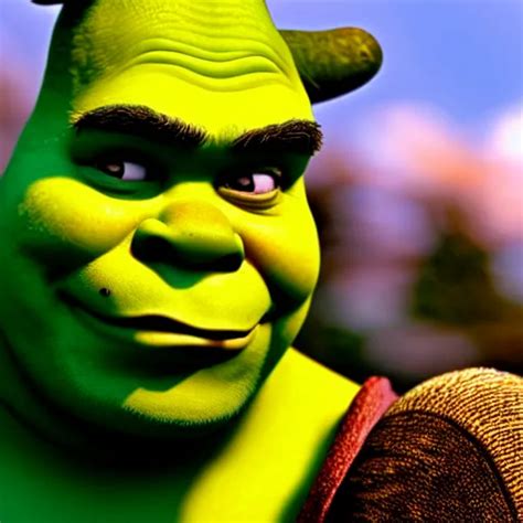 Shrek Hyper Realistic Realistic Photography High Stable Diffusion