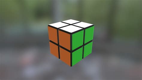Rubiks Cube 2x2 Black Download Free 3d Model By Ayunfat B3579a6