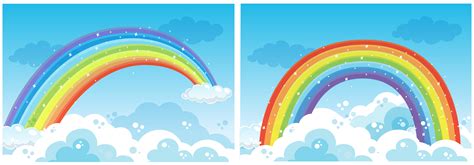 Rainbow Sky Clip Art