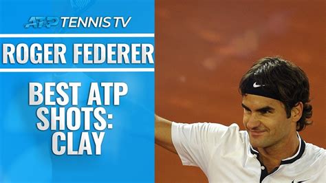 roger federer best ever atp points on clay youtube